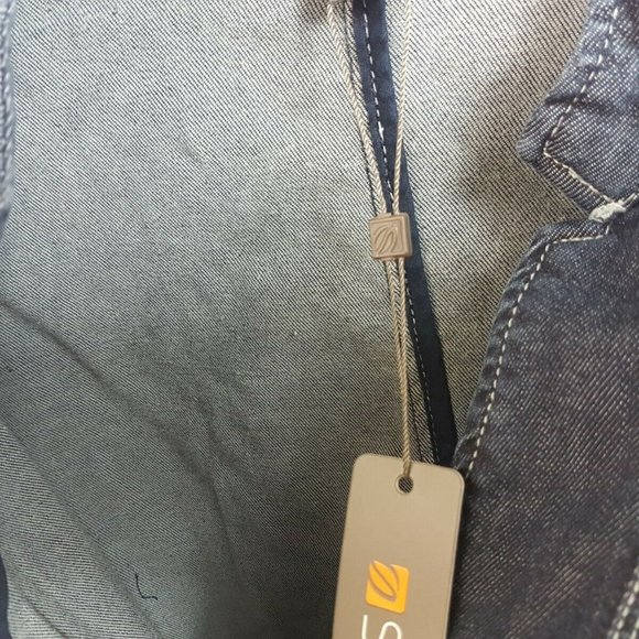 Spanner Blue Cotton Denim Womens Jacket NEW Size 10 w/ tags - Picture 11 of 12